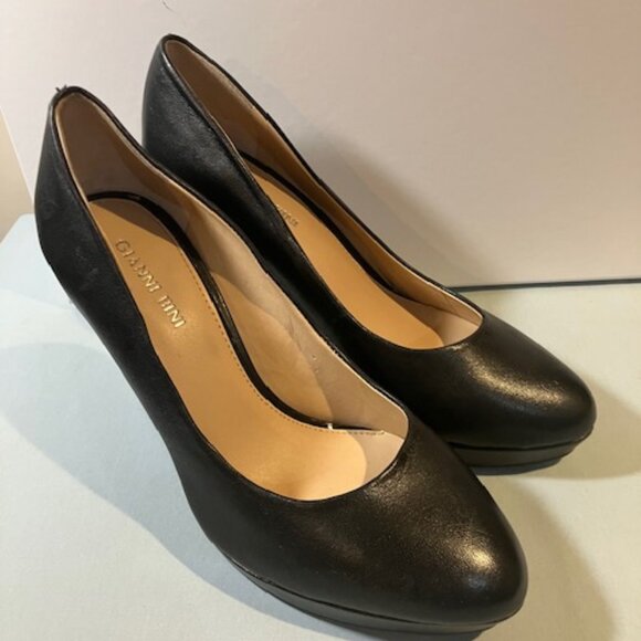 Gianni Bini‎ Platform Heels 7M Black - Picture 1 of 7